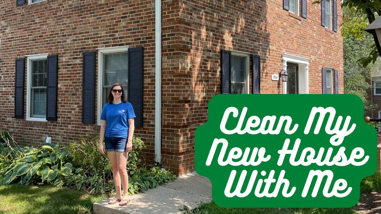 Clean My New House With Me! // EMPTY HOUSE CLEANING
