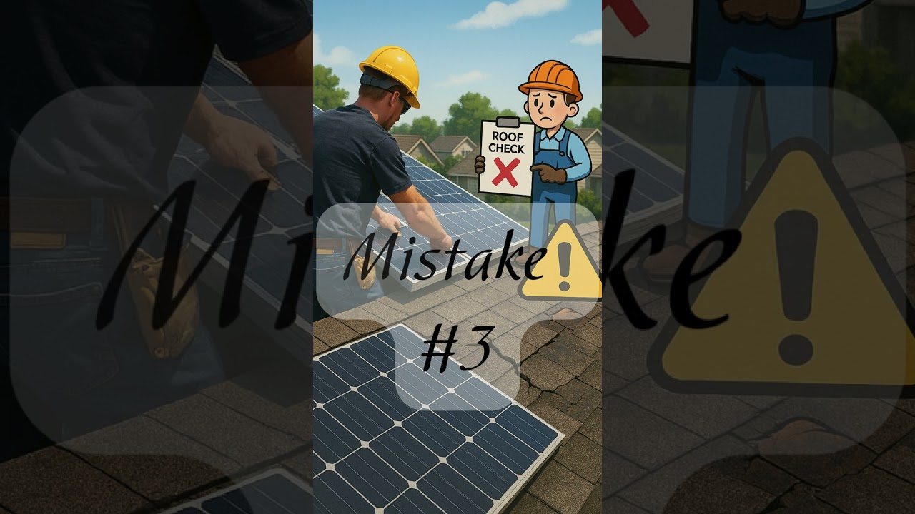 Common Roofing and Solar Mistakes You Should Avoid! ☀️