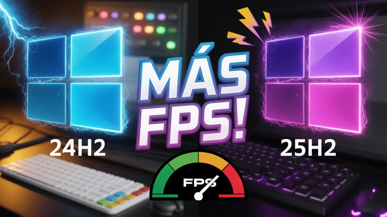 Windows 11 25H2: ¡El Windows MÁS RÁPIDO para GAMING?