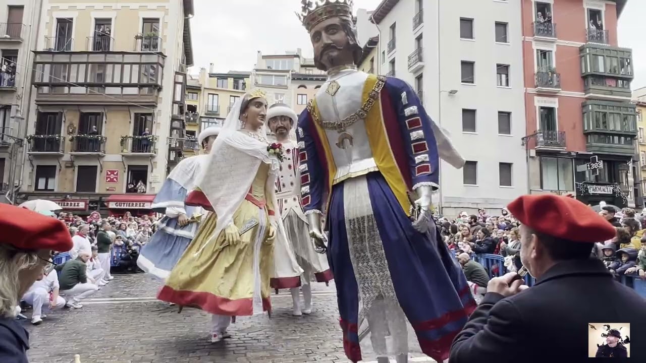 Gigantes de Pamplona San Saturnino 2023