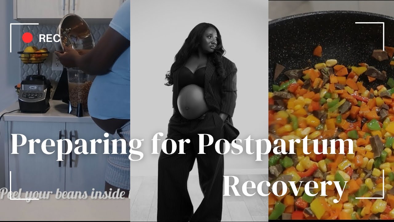 Nesting at 36 weeks: Batch cooking  for postpartum recovery