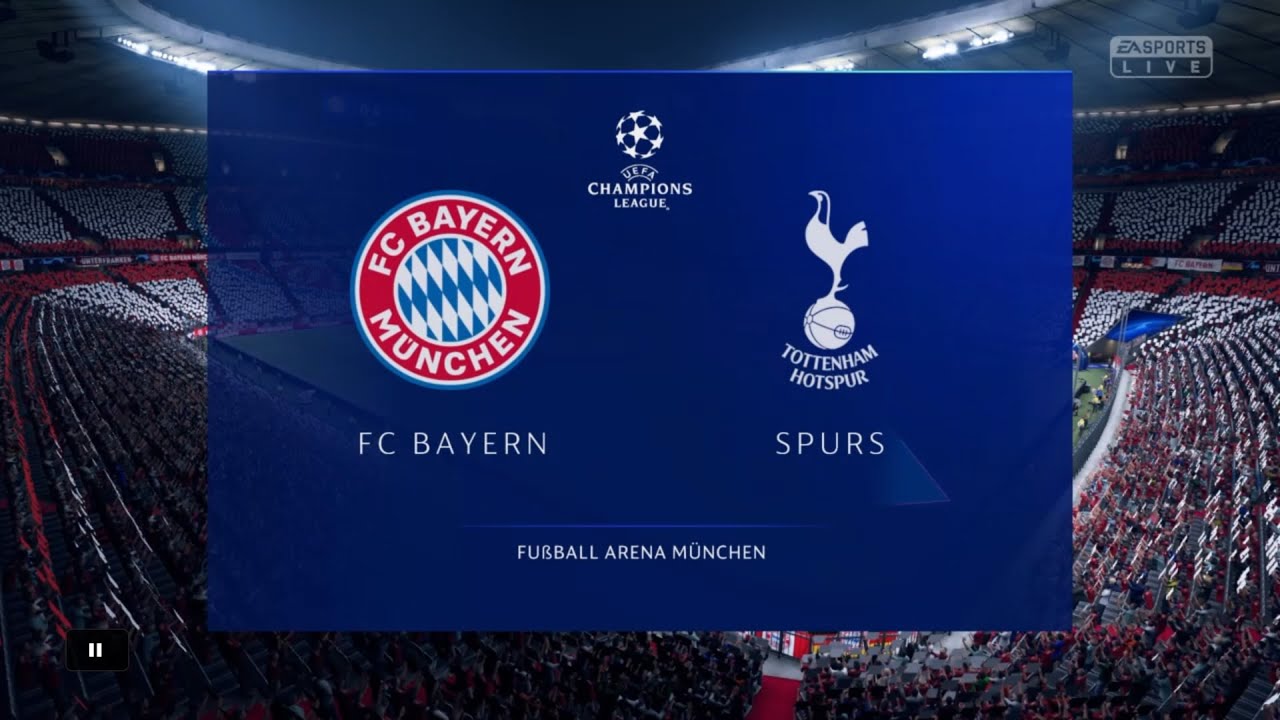 FIFA 19 | FC BAYERN VS TOTTENHAM HOTSPUR GAMEPLAY WALKTHROUGH CHAMPIONS LEAGUE GROUP STAGE 1080/60HZ