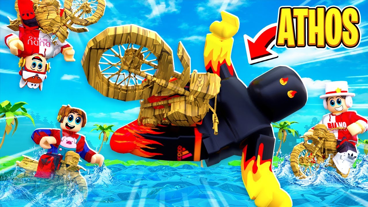 Mostrei pro Athos os Melhores Bugs do Build a Boat for Treasure😆 Roblox