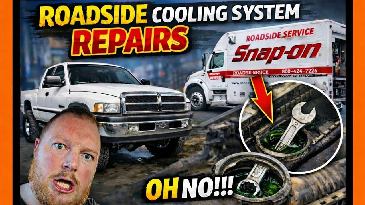 Dodge Cooling System Repair | Dropped a Wrench in the Radiator!?