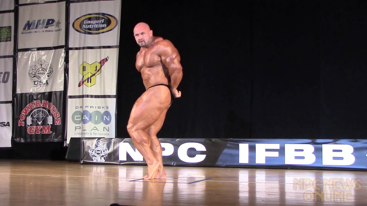 Branch Warren Guest Posing at the 2013 NPC/IFBB Pittsburgh Championships