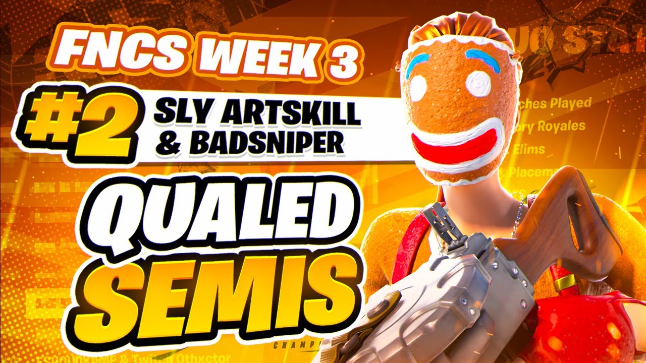 2ND FNCS OPENS (500+ pts) w/ BadSniper 🏆 | Artskill