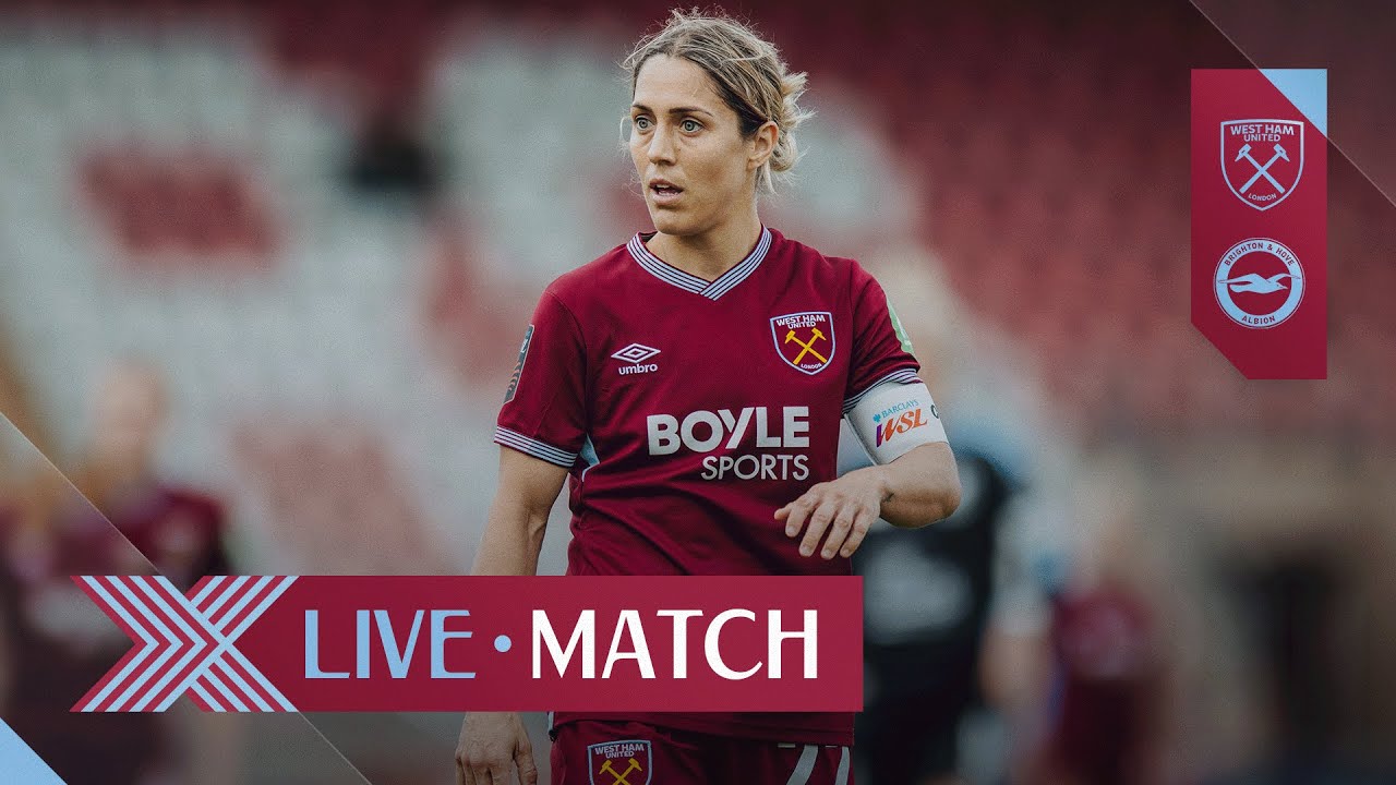 LIVE: West Ham United v Brighton | Women's League Cup