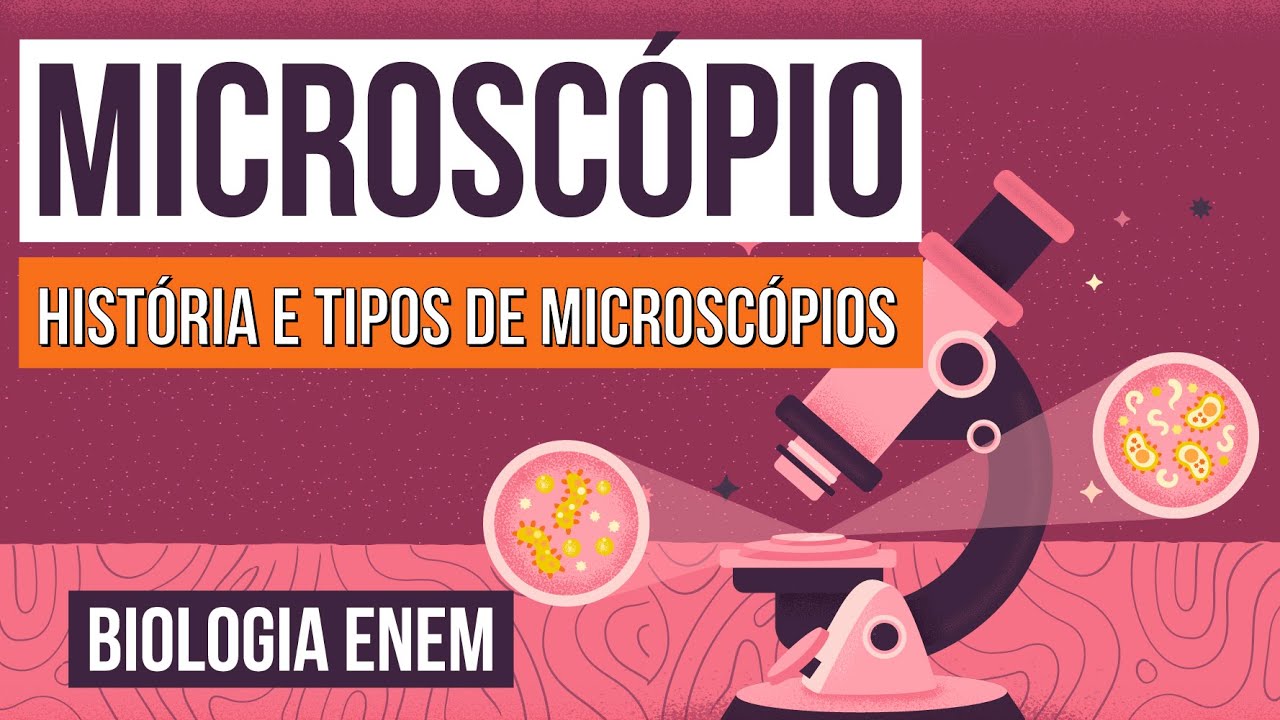 MICROSCÓPIO: o que é, história e tipos de microscópios | RESUMO DE BIOLOGIA ENEM. Claudia Aguiar