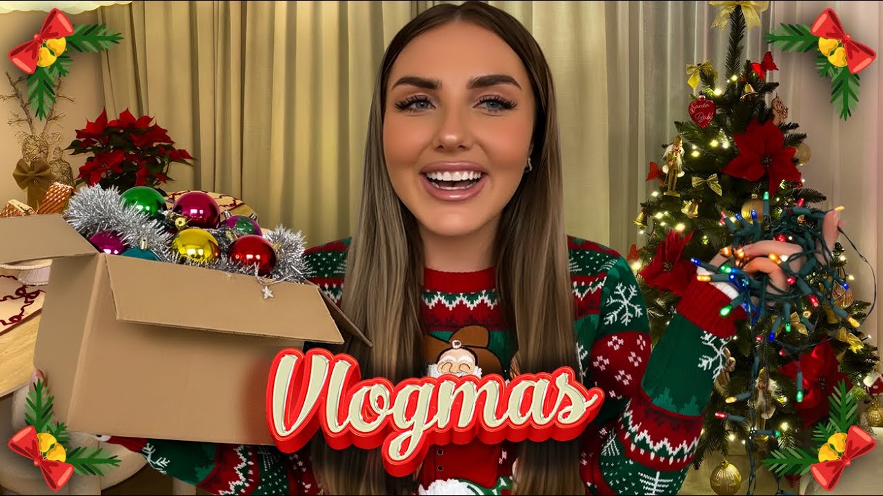 🎅 VLOGMAS 12 | Stroimy Choinkę u Wery! 🎄✨