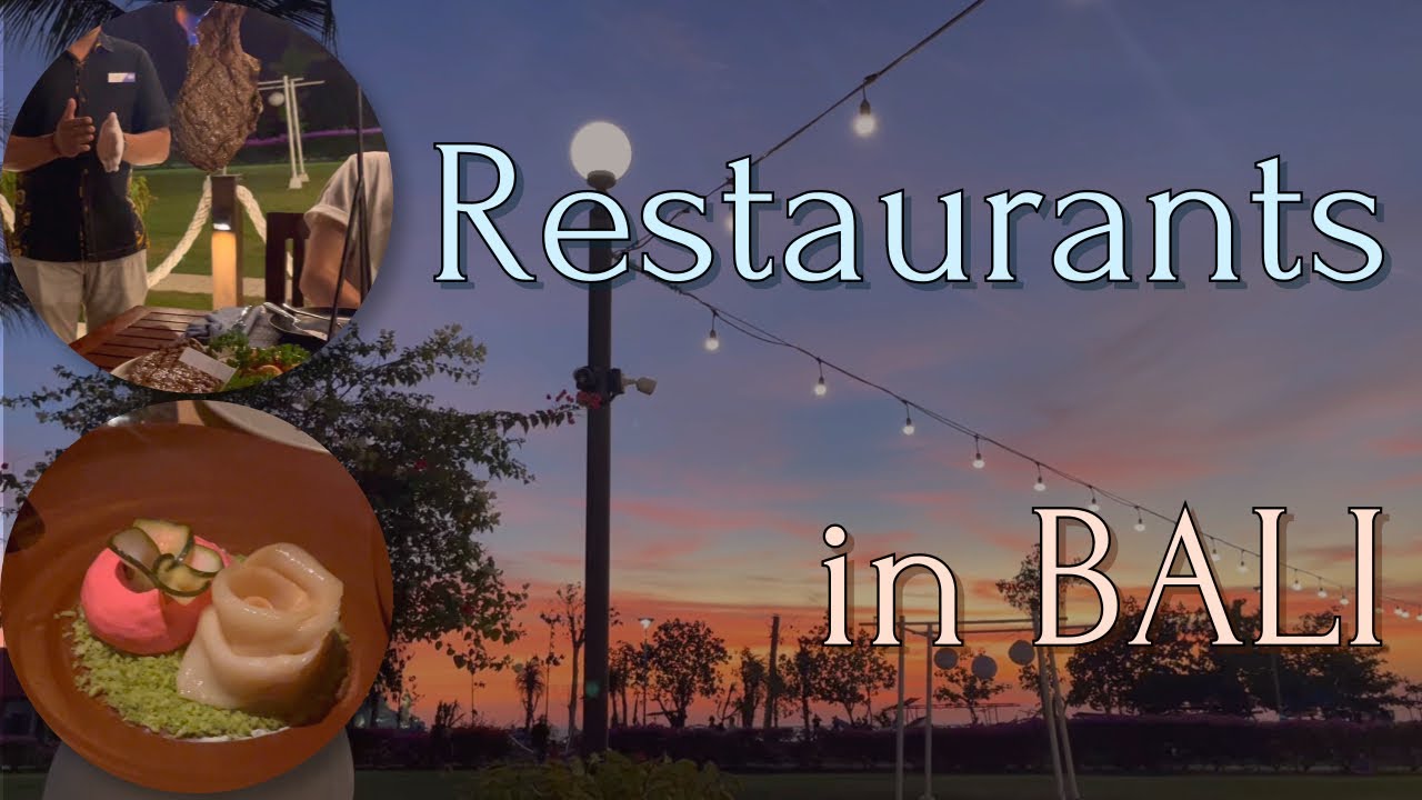 [BALI]오버부킹 후 발리에서의 최후의 만찬 | 홀리데이인리조트 바루나 발리의 envy 레스토랑에서 토마호크 퍼포먼스 | 쓰리스타 쿠카 셰프의 코스 요리⭐️⭐️⭐️