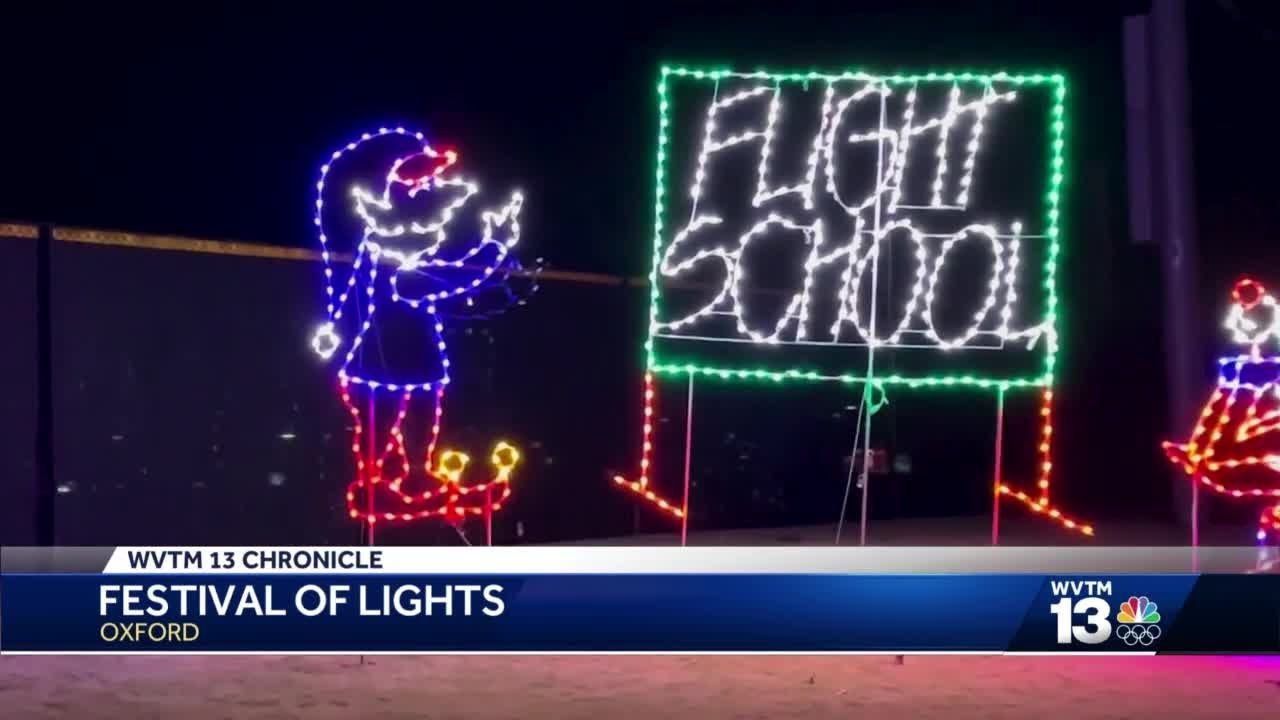 WVTM 13 Chronicle: Festival of Lights brings the Christmas spirit to Oxford