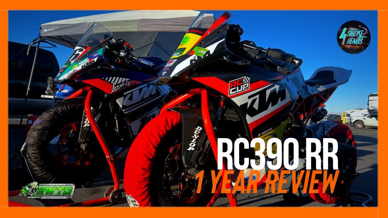RC390 Track bike. 1 Year and 30 Track days later