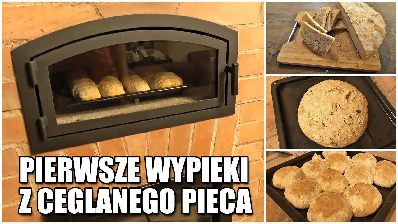 Pierwsze wypieki z ceglanego pieca. Chleb, bułki, bagietki i pizza. Jak działa piekarnik na drewno?