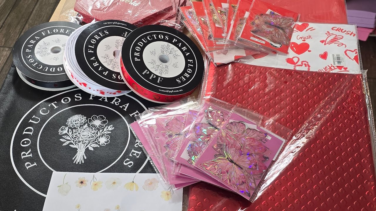 Productos para San Valentín en mi florería 
