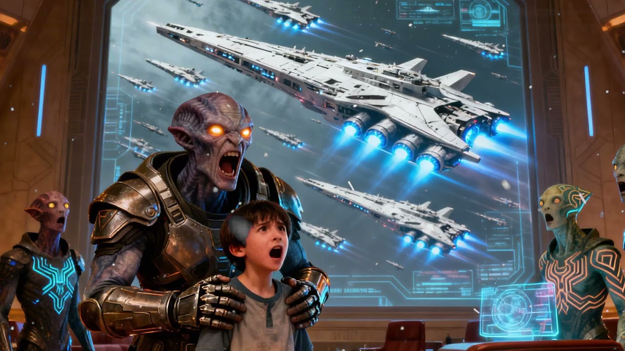 “Galactic Council Leader Grabbed a Human Child | He Screamed  ‘We’re All Going to Die!’   HFY”