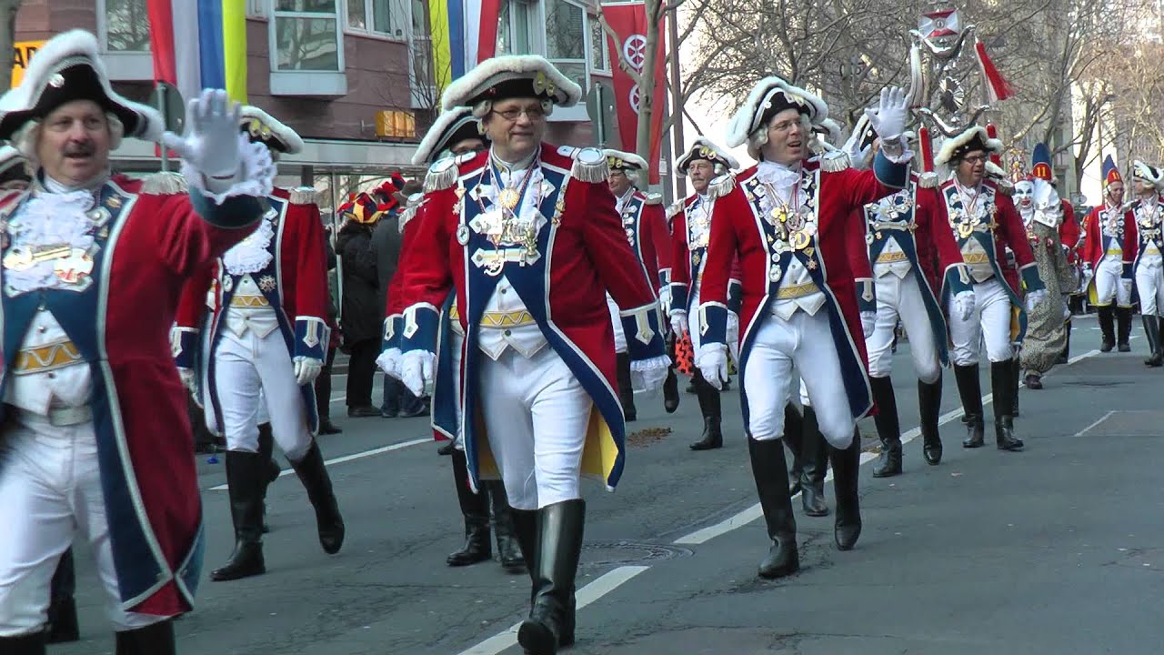Mainzer Strassenfastnacht 2014 - Umzug der Fastnachtsgarden - Mainzer Prinzengarde