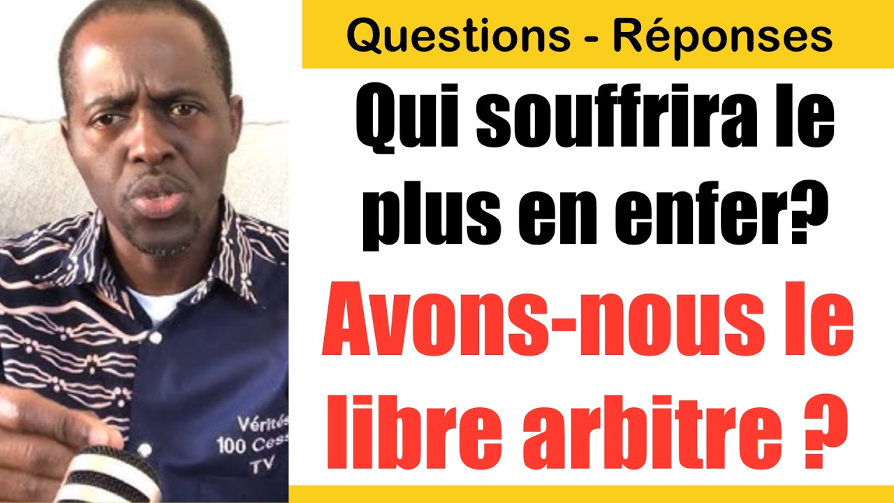 Avons-nous le libre arbitre? Satan sera t’il durement puni plus que tous? Fr Armando 