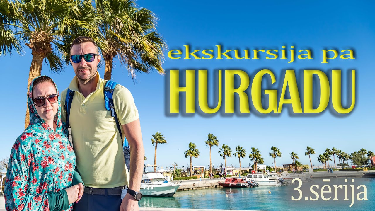 Ekskursija pa Hurgadu, Al Mina mošeja, iepērkam saldumus #3