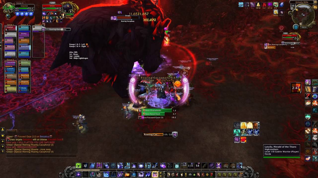 Emerald Nightmare - Heroic: Ursoc - Cursed Bear God - Live Servers