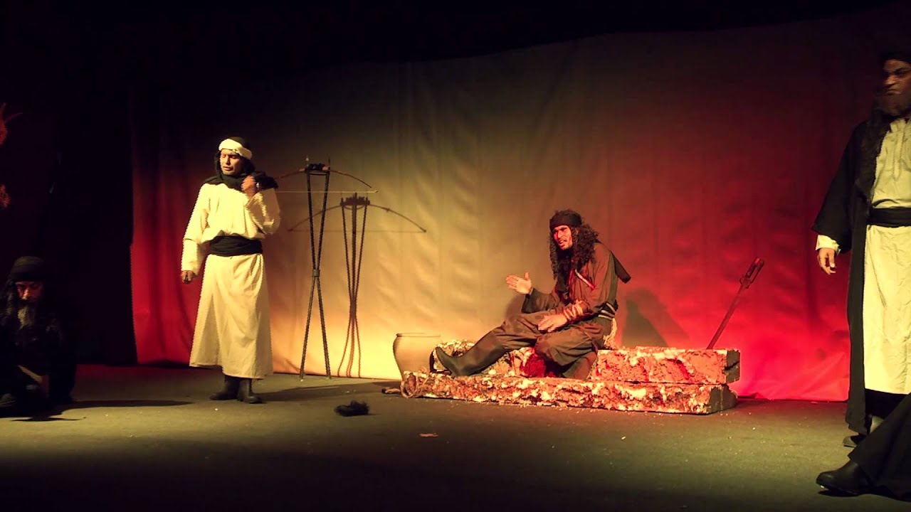 مشهد القارعة للجنة الإمام الحسن (ع) .. ترانيم للإبداع 2013
