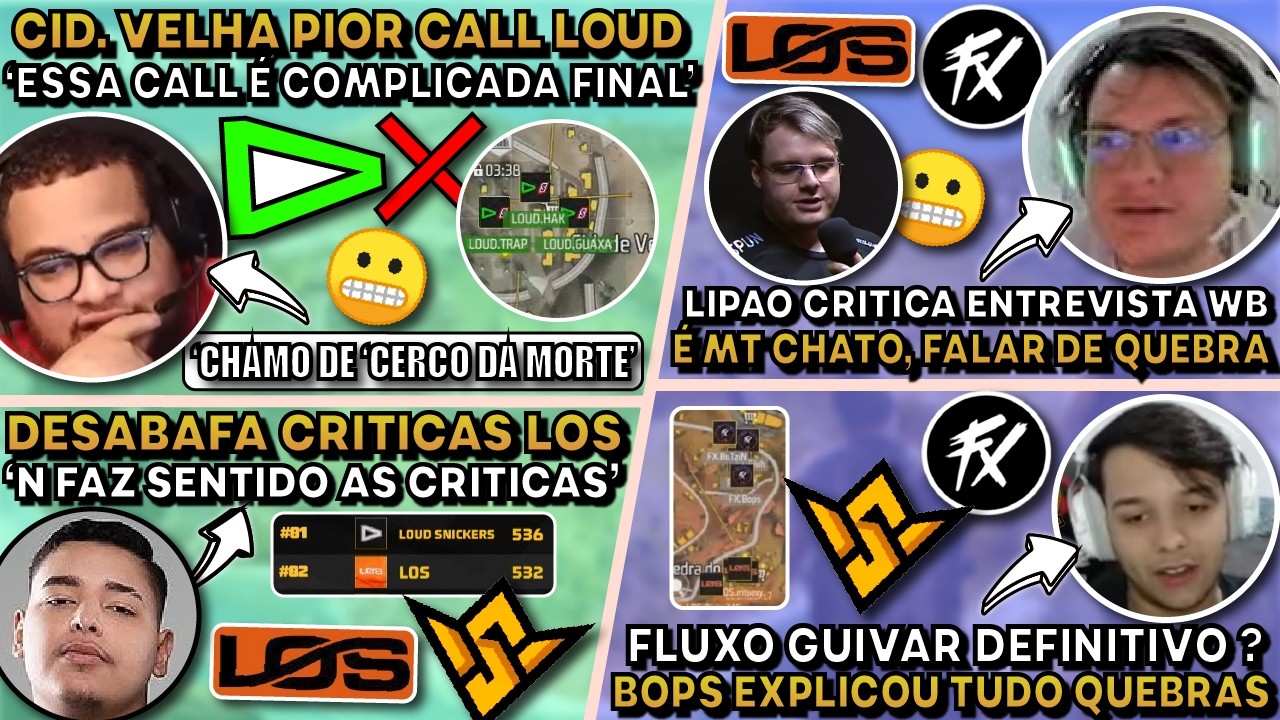 JOKER DESABAFA MAPA LOUD!FLUXO GUIVAR DEFINITIVO ?YAGO DESABAFA CRITICAS ?LIPAO CRITICA ENTREVISTAS!