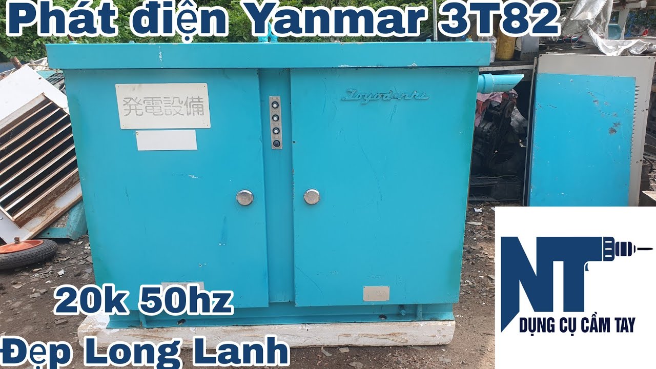 Phát điện Yanmar 3T82 20k 50hz | LH 0914711438 | Ngày 1/11/2024