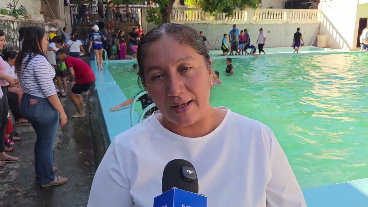 Incautación de escuela de natación en Santa Elena, Usulután Este