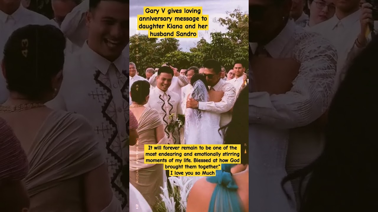 GARY VALENCIANO  AT DAUGHTER KIANA AND SANDRO WEDDING Before the Hodpital Rush #garyvalenciano