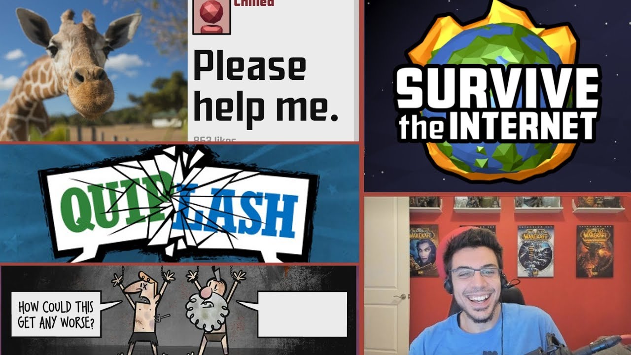 QUIPLASH & Survive The Internet! (Jackbox Party Pack 3 & 4)