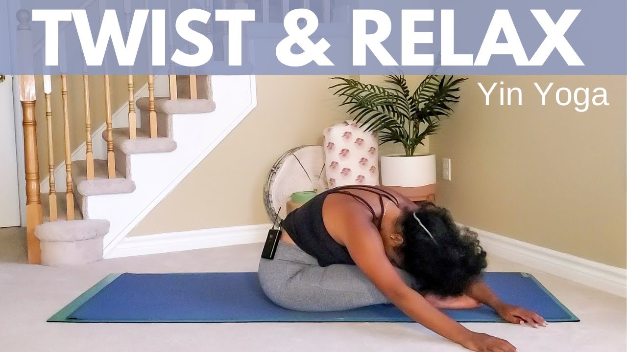 Twist & Relax| Yin Yoga Sequence | Hips, Low back & Sidebody