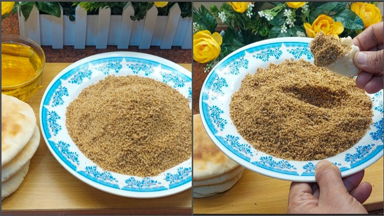 طريقه الدقة المصرية الأصلية: السر في نوع السمسم! جربوها بالطريقة الصح ✨🍽️🌿#مطبخ_بلاش_دليفري