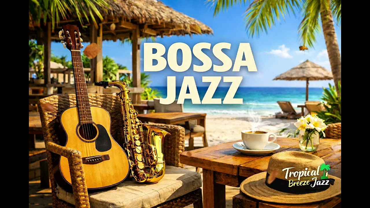 BOSSA JAZZ ☀️ Smooth Tropical Caf&eacute; Music #jazz #music 
