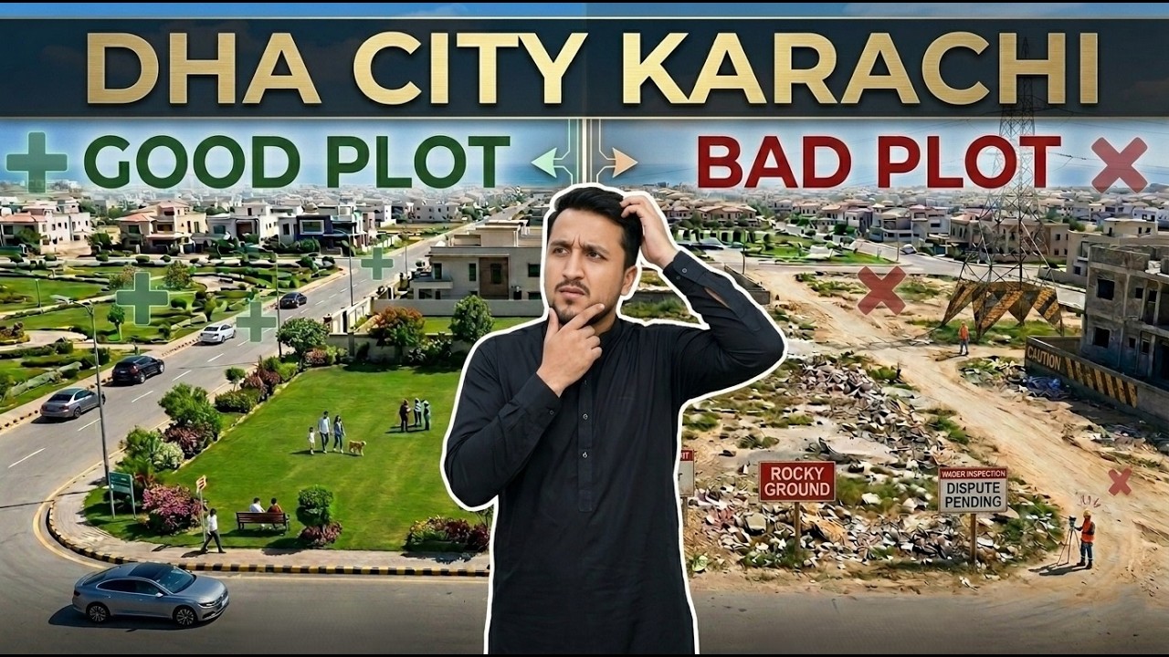 🏡 DHA City Karachi: Best Plots to Buy & Plots You Should Avoid | Complete Investment Guide