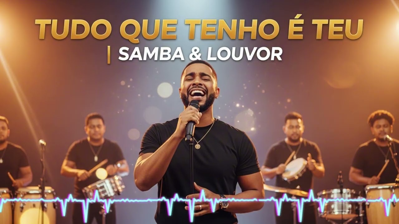 TUDO QUE TENHO É TEU | PAGODE GOSPEL 2025 | LOUVOR QUE TRANSFORMA CORAÇÕES