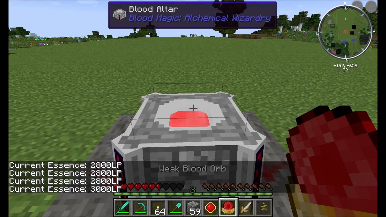 Мод Spotlight Blood Magic Pt1