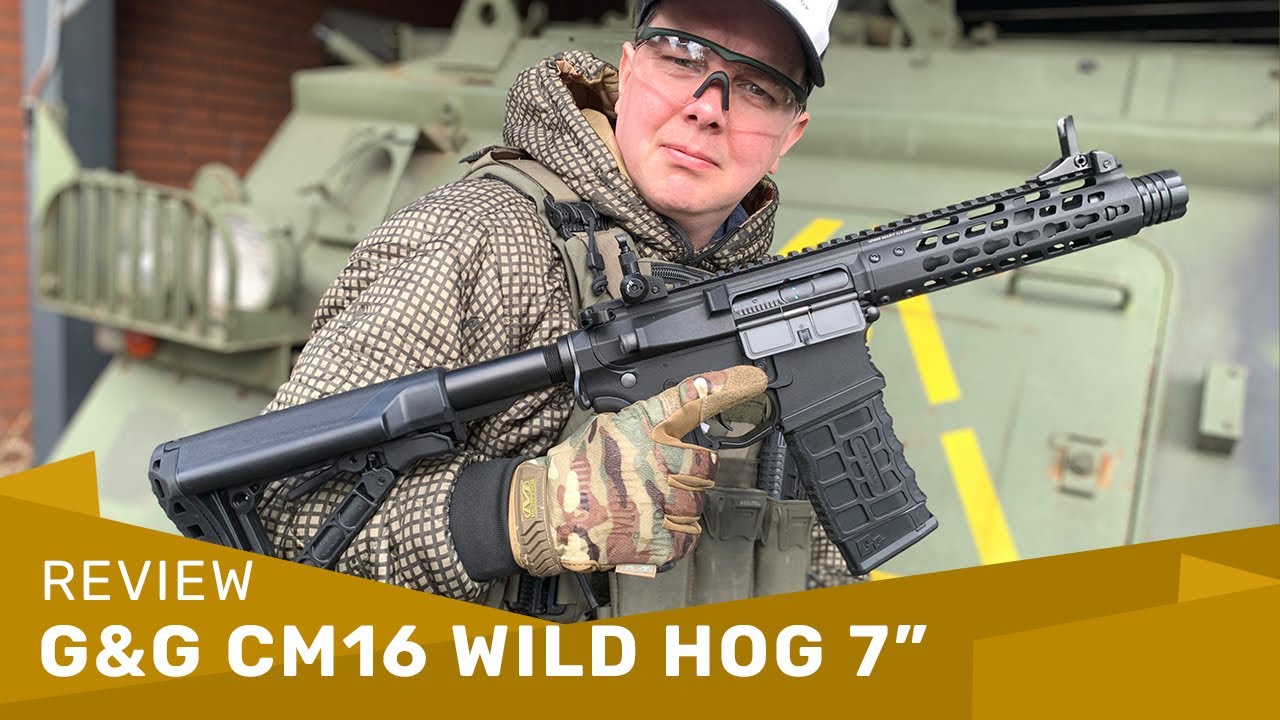 G&G CM16 Wild Hog 7 SAEG Airsoft Review