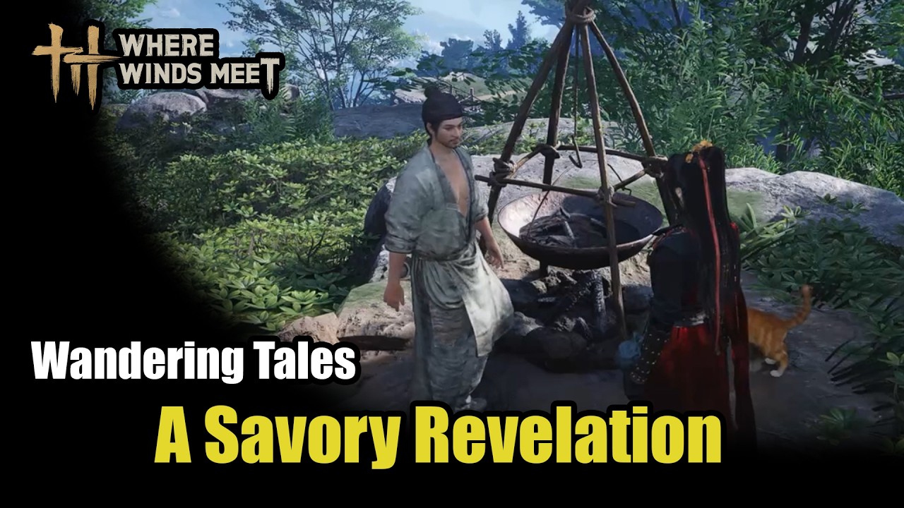 Where Winds Meet: A Savory Revelation Quest Guide | All Ingredients Locations