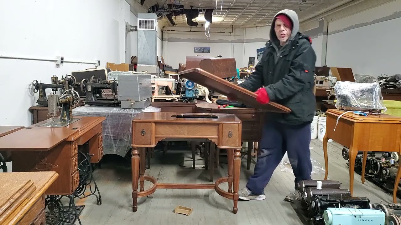 One rare beautiful sewing machine part 1!