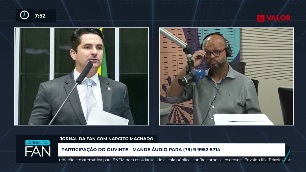 Entrevista com o Deputado Federal, Gustinho Ribeiro