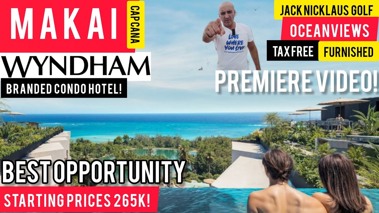 MAKAI Cap Cana | Amazing Price Point | Oceanview | Security of Wyndham | Premier By KASH