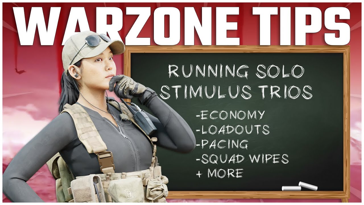 WARZONE STIMULUS TRIO TIPS [WARZONE TIPS IN REAL TIME]