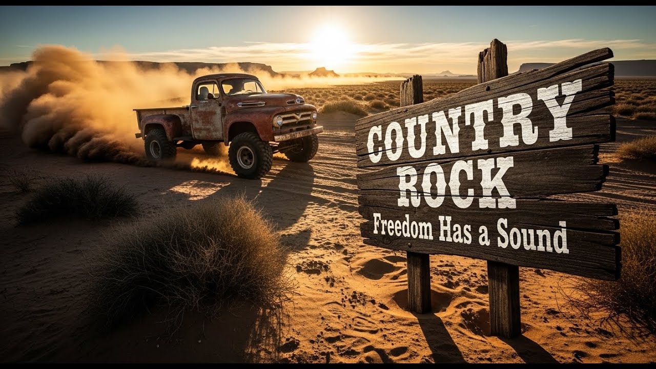 Country Rock &ndash; Ride the Wild Highway 🛻🔥#countryrock #southernvibes