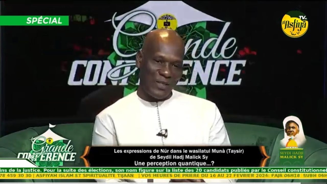 🚨RETOUR SUR LES GRANDES CONFERENCES DE ASFIYAHI TV Invité: Al Amine Kébé