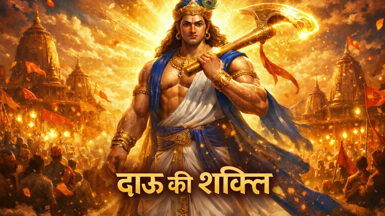 जय जय बलराम – Energetic Devotional Bhajan for Lord Balram | Haladhar Power & Strength