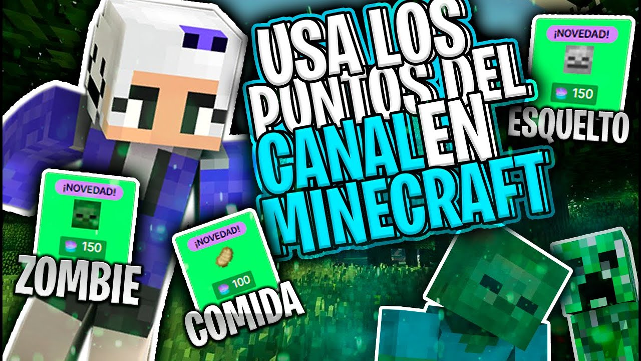 🟣Minecraft con puntos tutorial! Streamer vs chat/ twitchspawn 🟩 #vtuber #parcival_vt