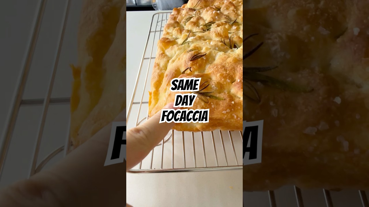 Same Day Focaccia Recipe | Urban Farm and Kitchen