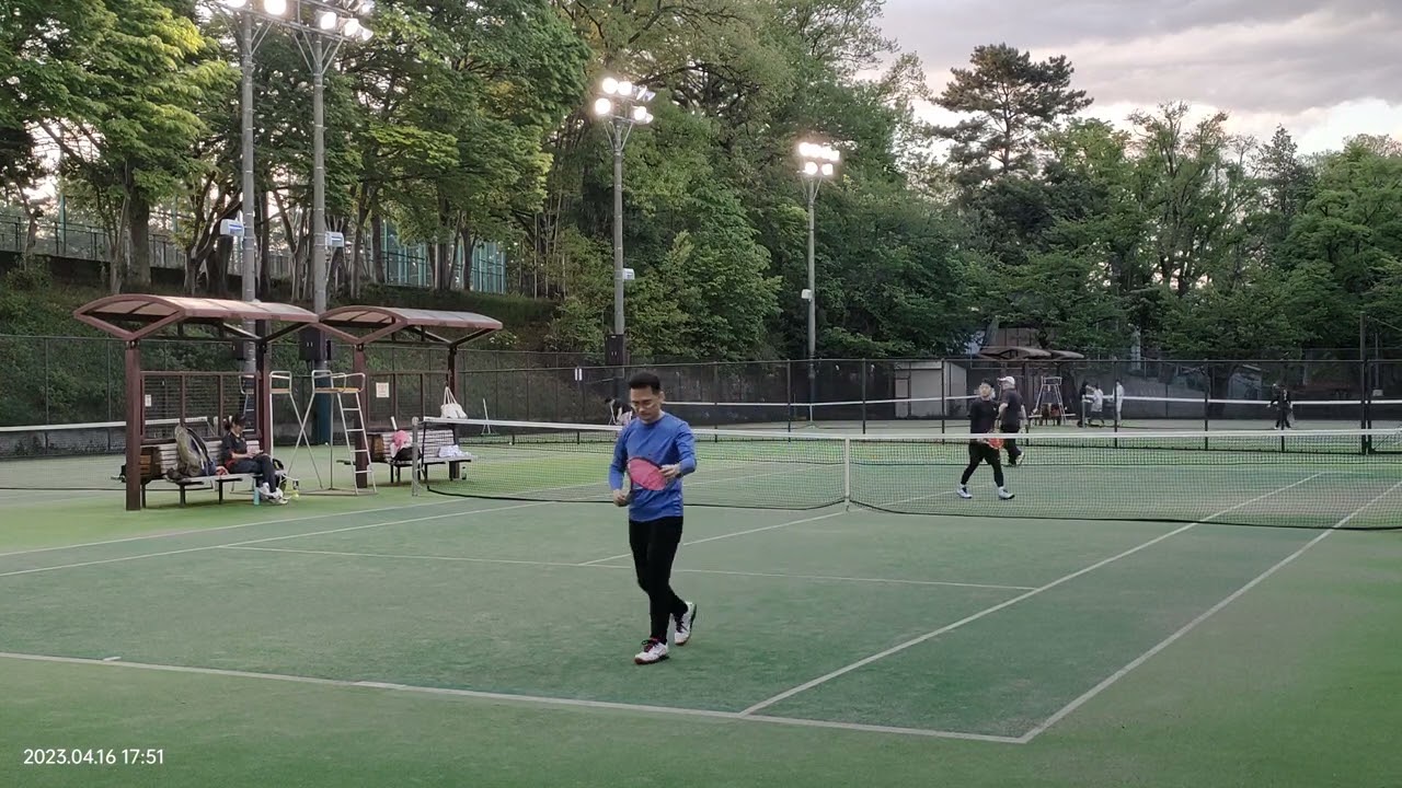 2023/04/16 高野・百瀬vs原・薗田