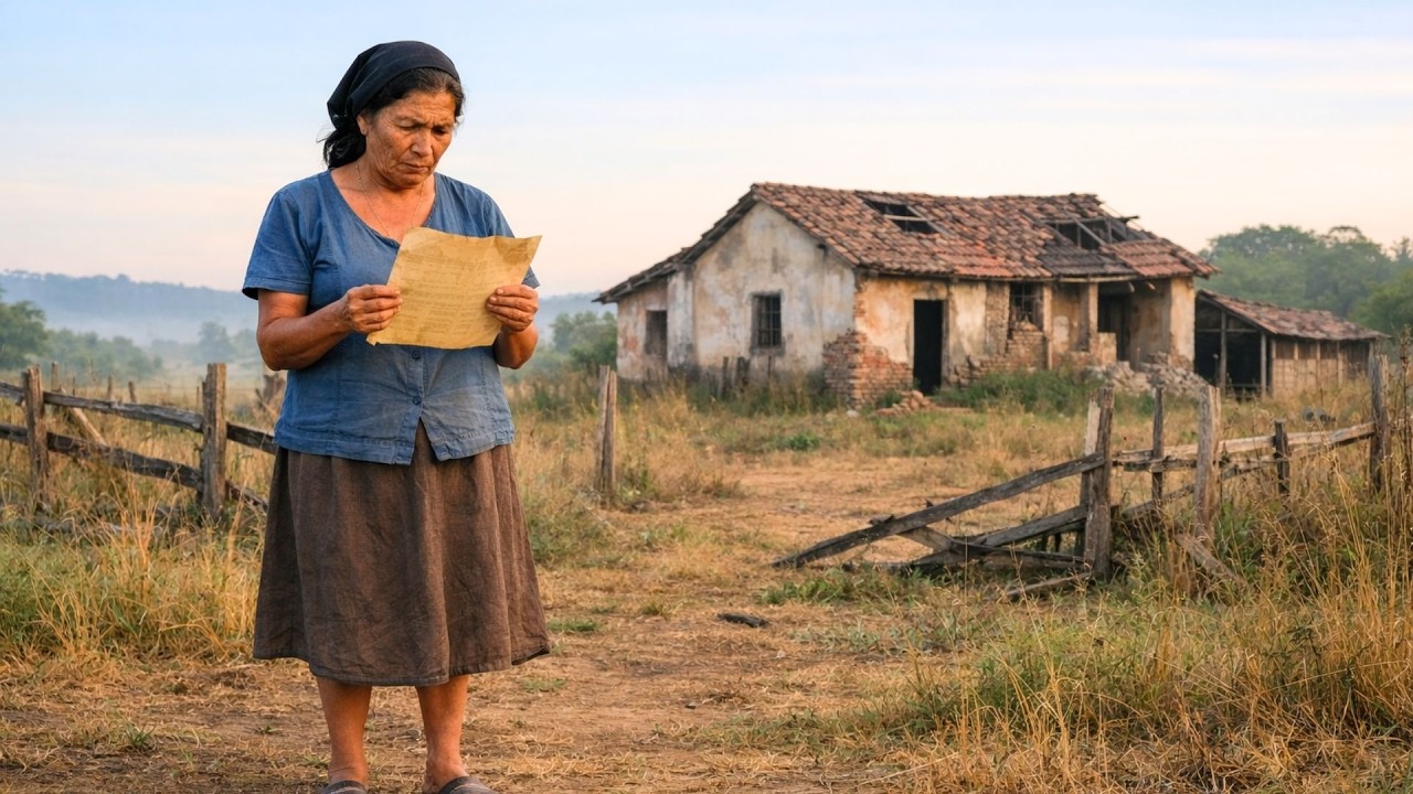Viúva compra um pedaço de terra que ninguém queria — e descobre por que foi abandonado