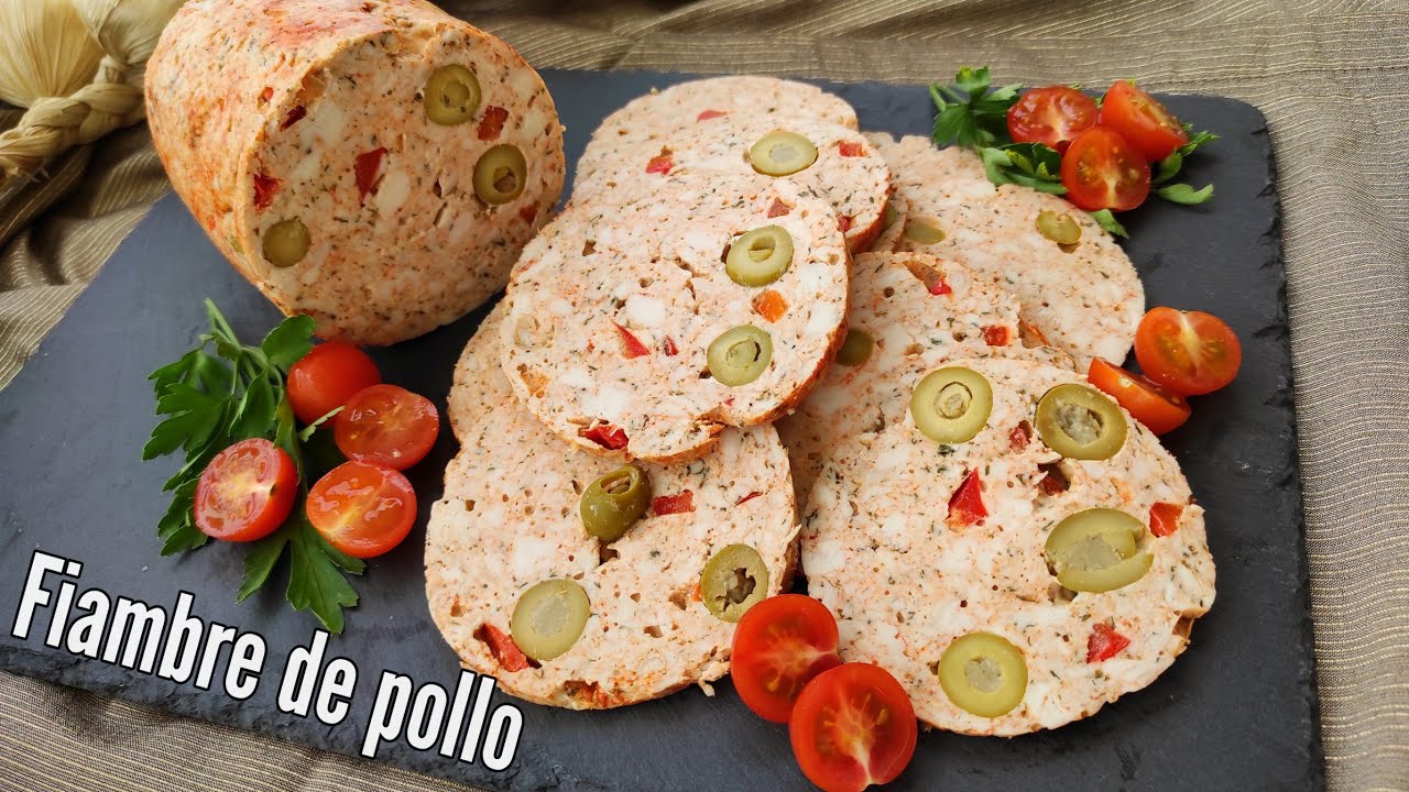 Fiambre de Pollo Casero, 100% Natural y Saludable con Truco