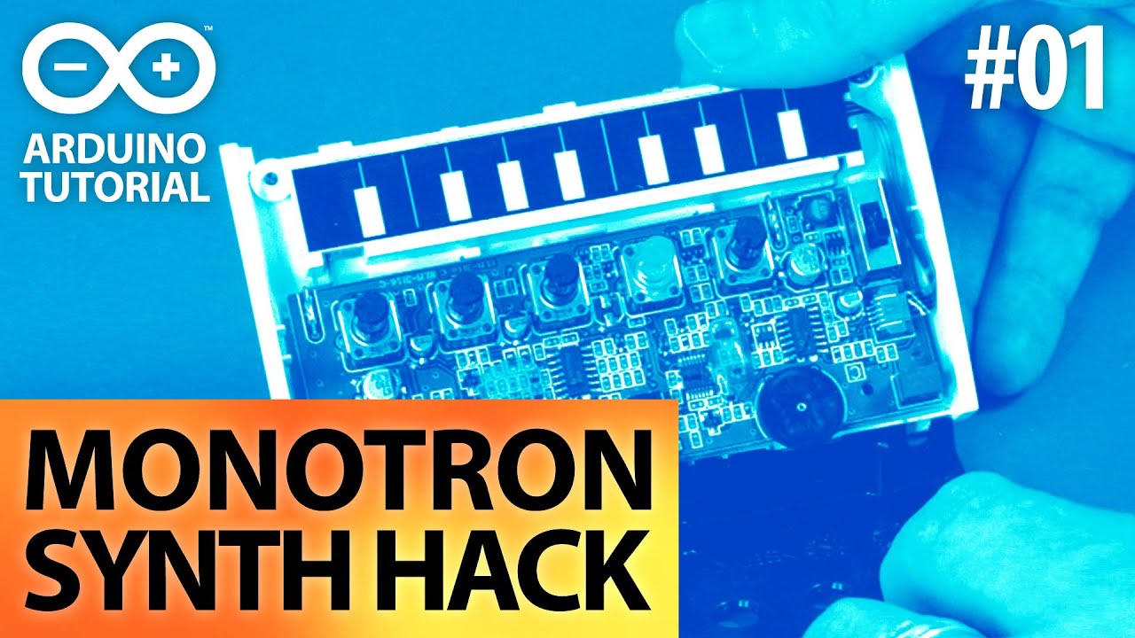 Arduino MIDI-Input Tutorial - E01 - Arduino Monotron Hack
